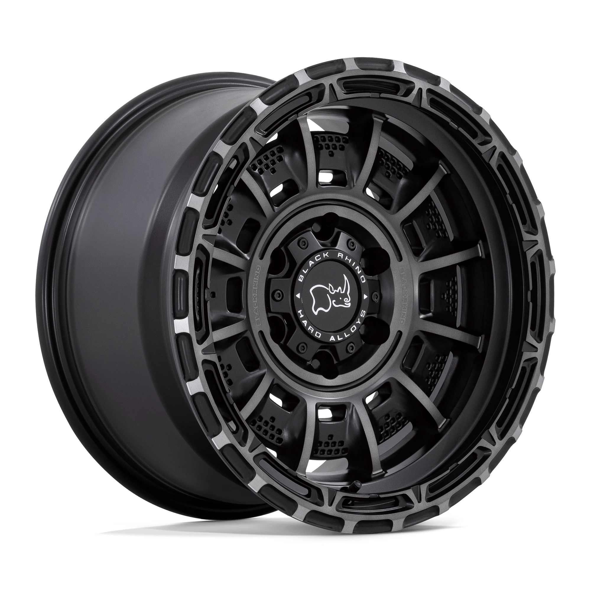 Black Rhino Hard Alloys LEGION 20x10 ET-18 6x139.7 Matte Black Gray Tint