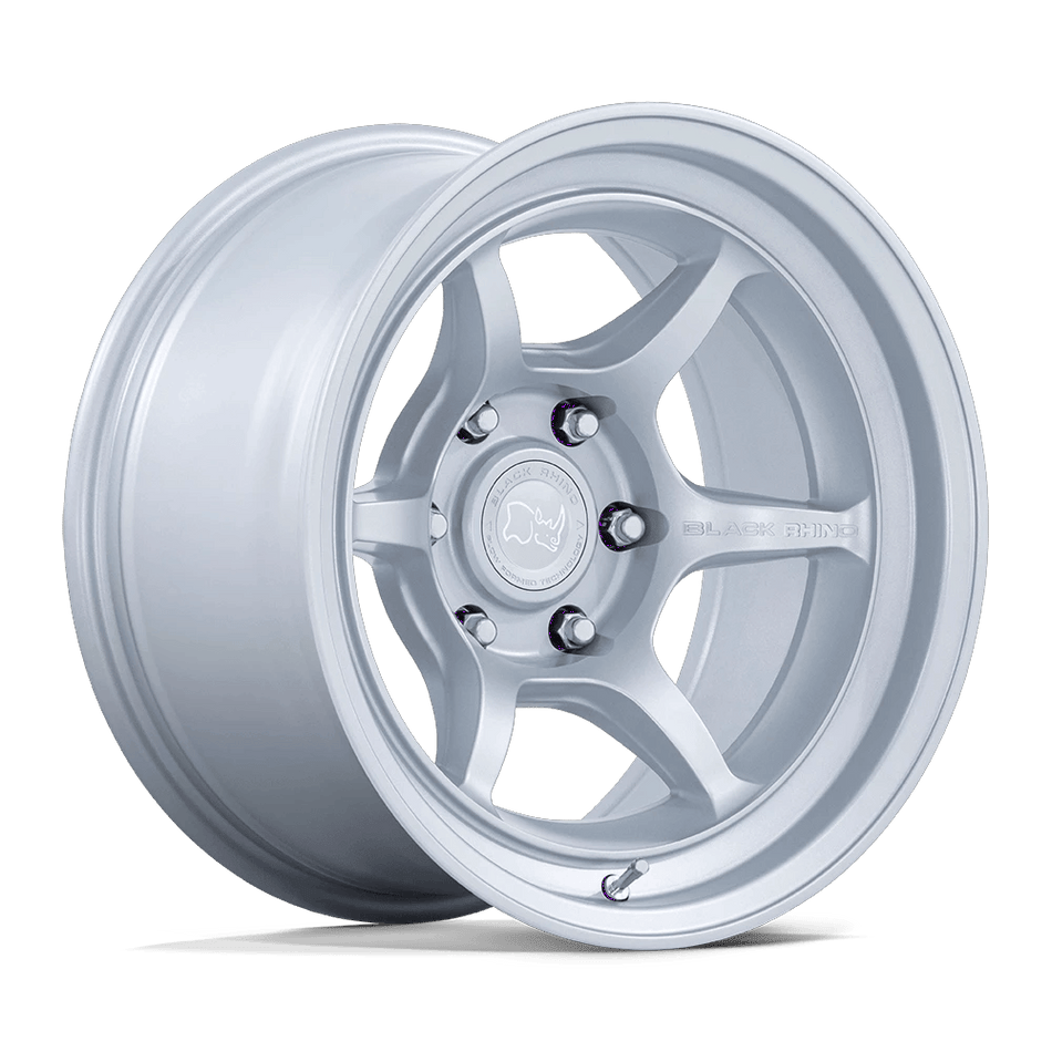 Black Rhino Hard Alloys SHOGUN 17x9 ET-38 5x127 Hyper Silver