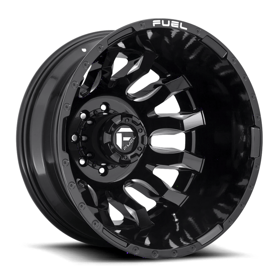 Fuel 1PC D673 BLITZ 20x8.25 ET-202 8x200 Gloss Black Milled