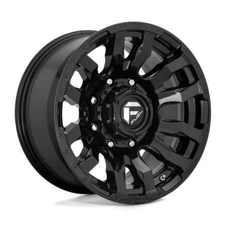 Fuel 1PC D675 BLITZ 22x10 ET-18 8x165.1 Gloss Black