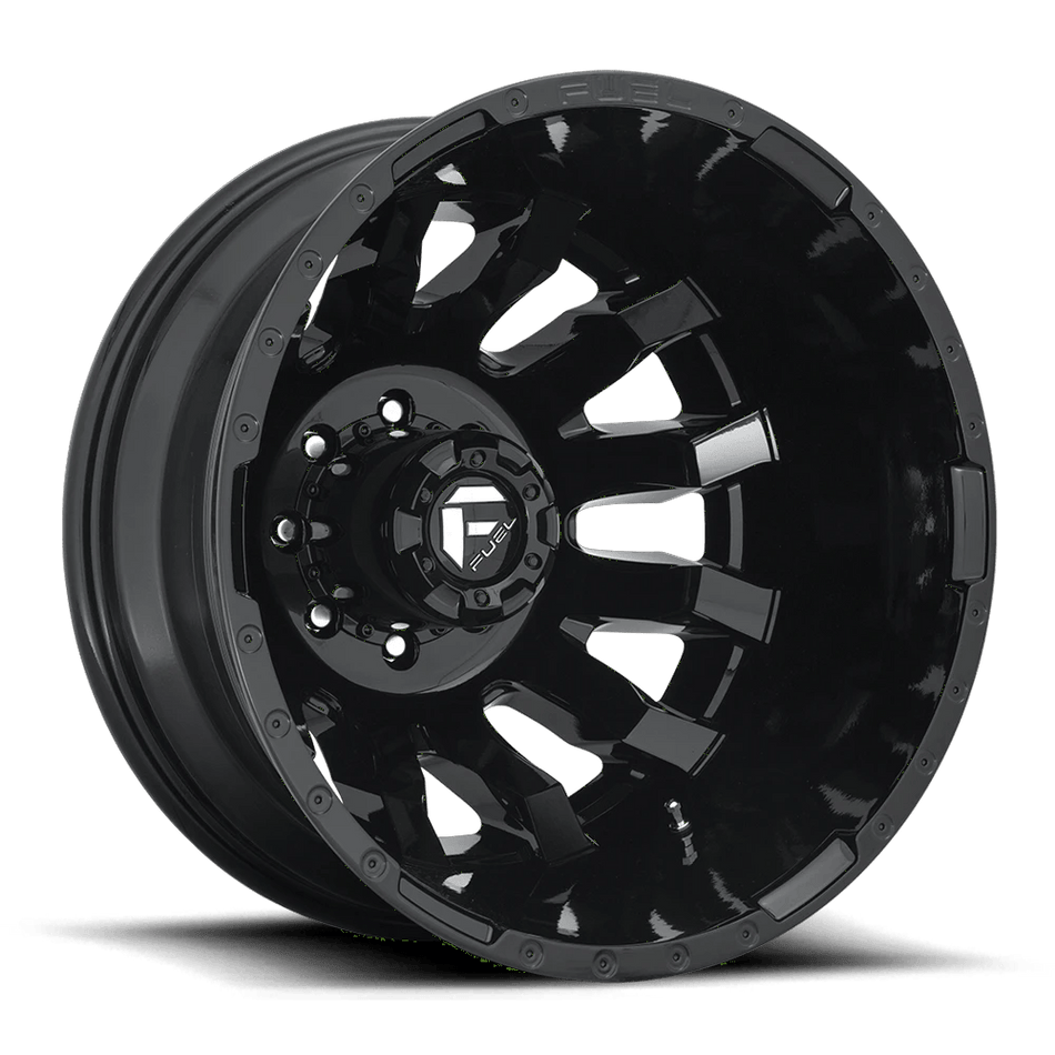 Fuel 1PC D675 BLITZ 20x8.25 ET-221 8x210 Gloss Black