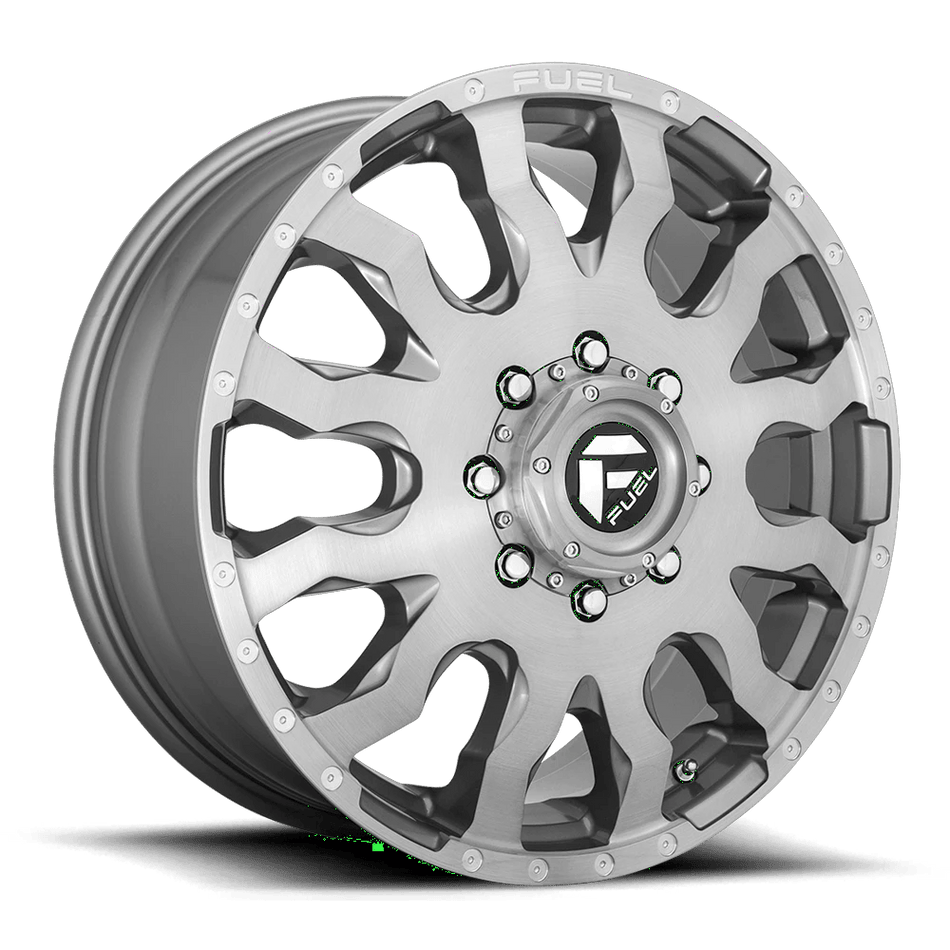 Fuel 1PC D693 BLITZ 20x8.25 ET105 8x165.1 Platinum