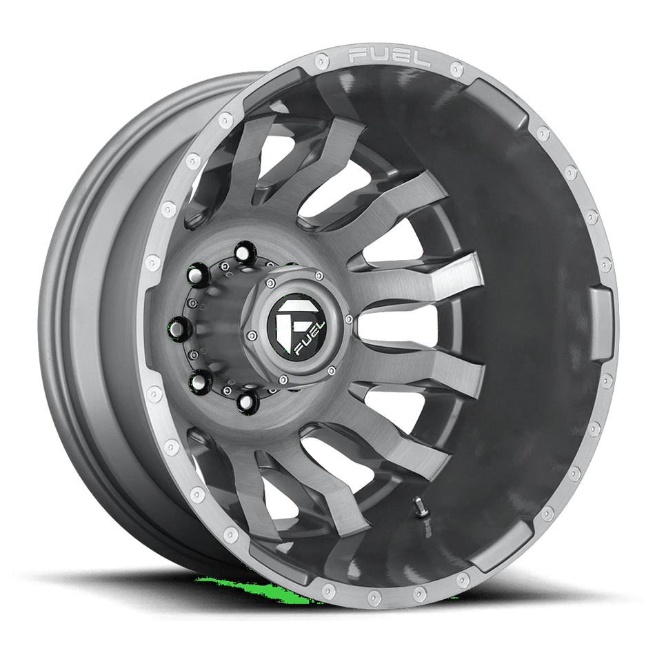 Fuel 1PC D693 BLITZ 20x8.25 ET-221 8x210 Platinum