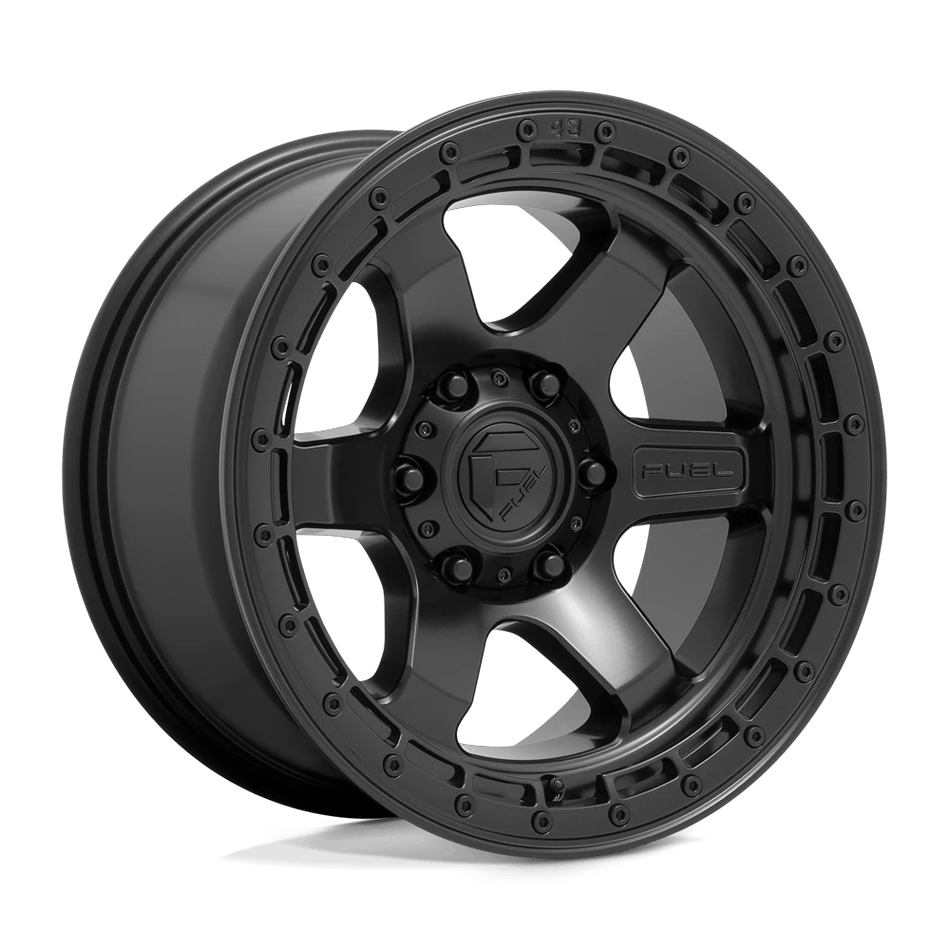 Fuel 1PC D750 BLOCK 17x9 ET1 5x127 Matte Black