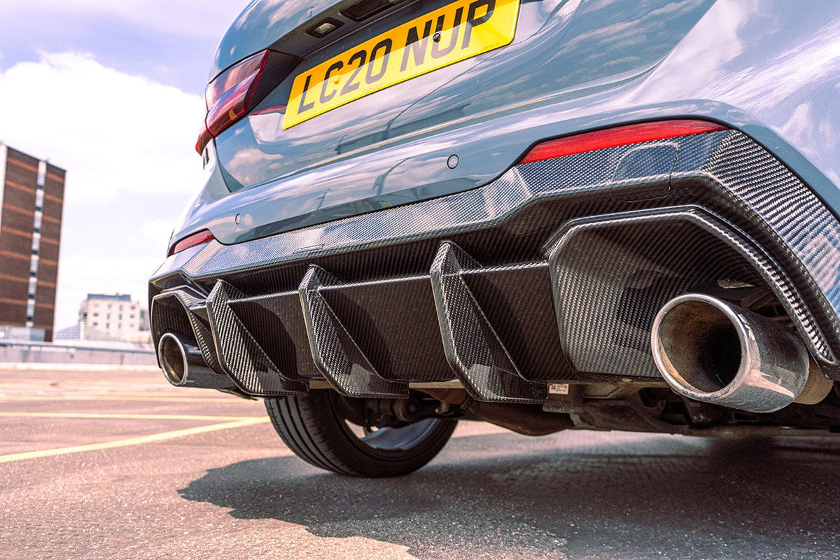 CT CARBON SPLITTER BMW 1 SERIES F40 CARBON FIBRE DIFFUSER - CT DESIGN