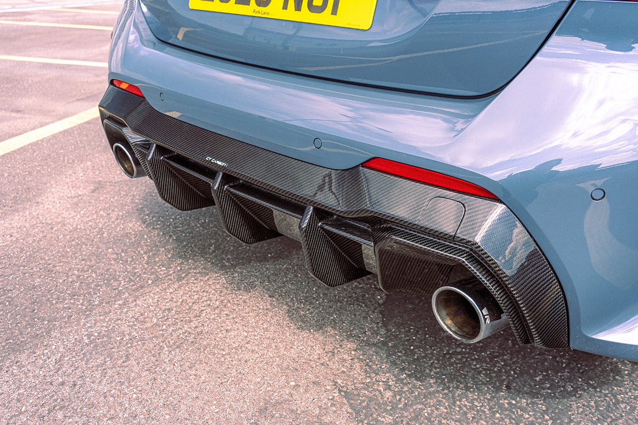 CT CARBON SPLITTER BMW 1 SERIES F40 CARBON FIBRE DIFFUSER - CT DESIGN