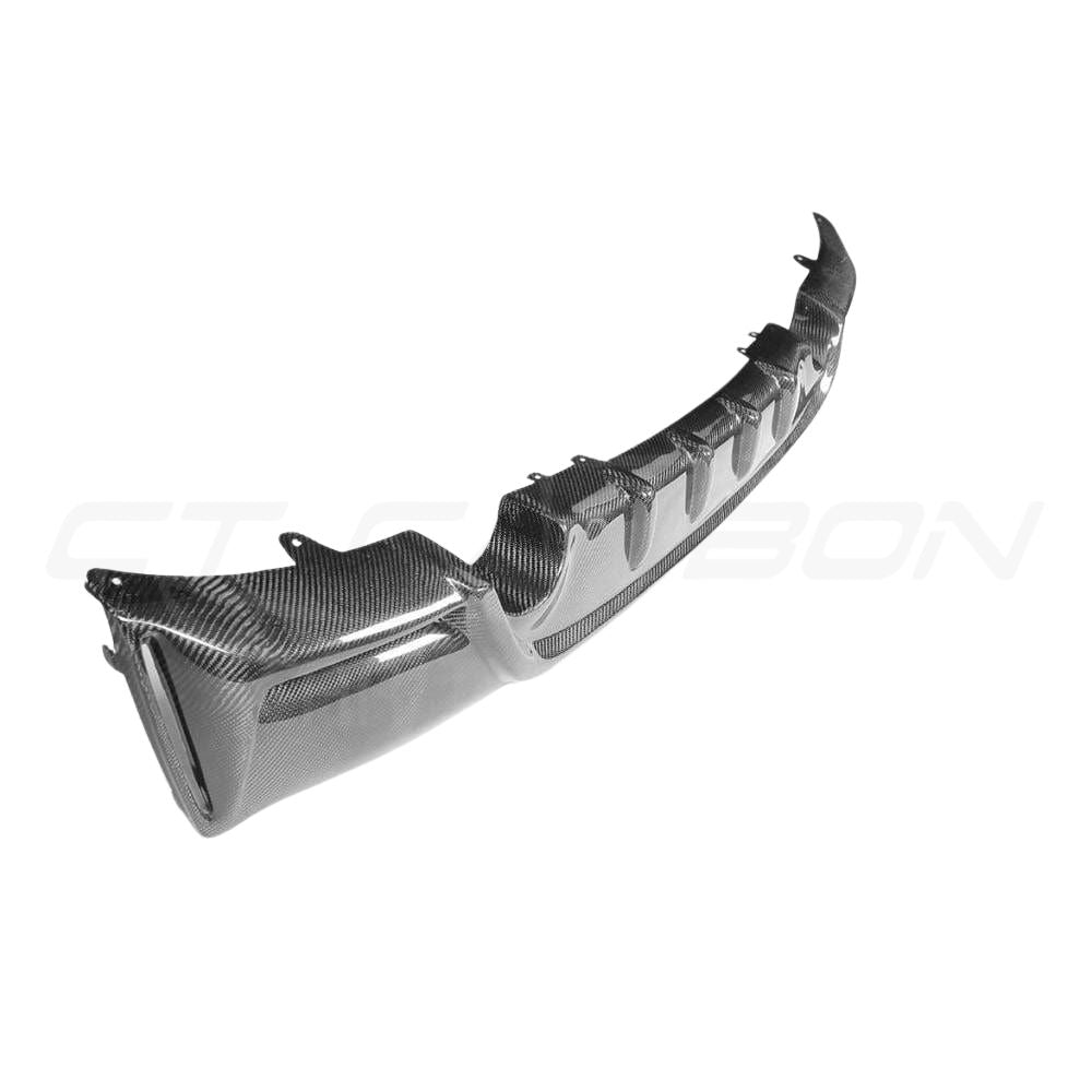 BMW 2 SERIES F22/F23 CARBON FIBRE DIFFUSER - MP STYLE-Diffuser-CT CARBON-CT Carbon - High-quality carbon fiber and gloss black aerodynamic parts for premium sports and luxury vehicles.