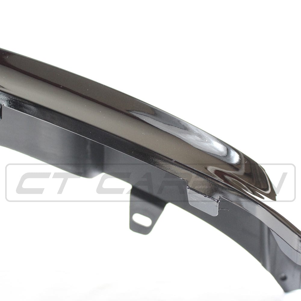 BLAK BY CT DIFFUSER BMW 2 SERIES F22/F23 GLOSS BLACK TWIN EXHAUST DIFFUSER - MP STYLE - BLAK BY CT CARBON