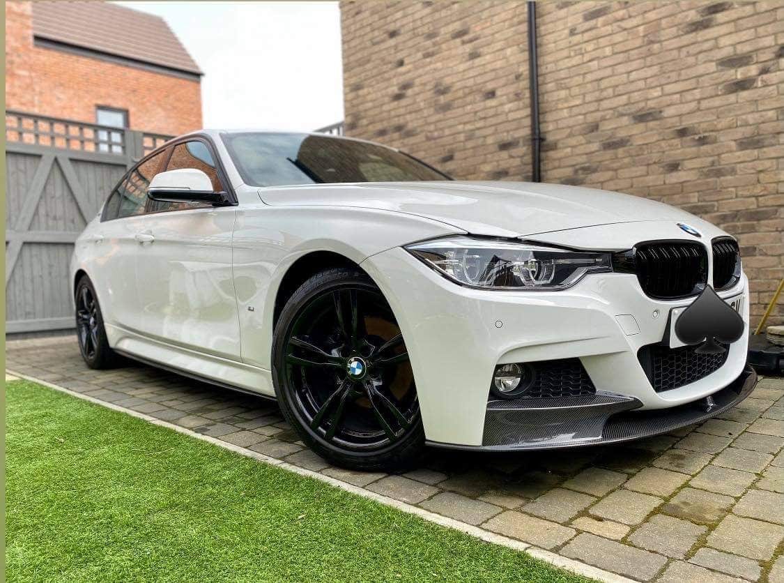 CT CARBON Splitter BMW 3 SERIES F30/F31 CARBON FIBRE SPLITTER - MP STYLE