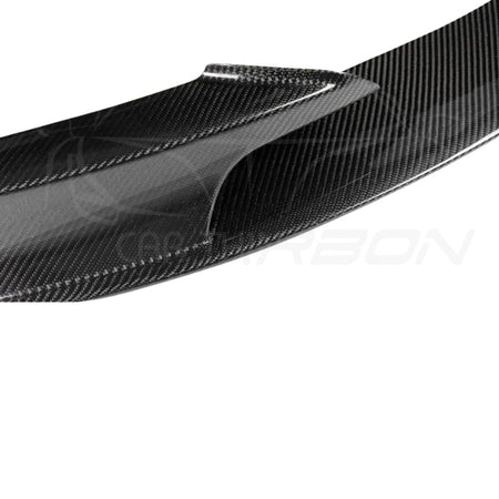 BMW 3 SERIES F30/F31 CARBON FIBRE SPLITTER - MP STYLE-Splitter-CT CARBON-CT Carbon - High-quality carbon fiber and gloss black aerodynamic parts for premium sports and luxury vehicles.