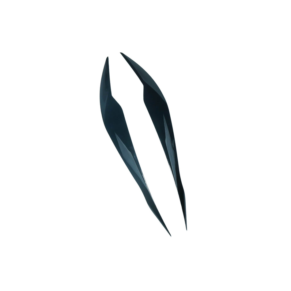 BMW 3 SERIES F30/F31 GLOSS BLACK HEADLIGHT EYEBROWS/EYELIDS