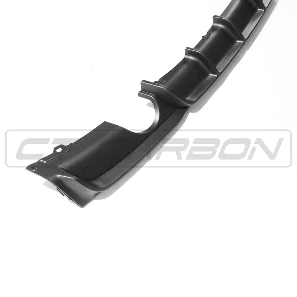 BLAK BY CT DIFFUSER BMW 3 SERIES F30 MATTE BLACK DIFFUSER - DUAL EXIT