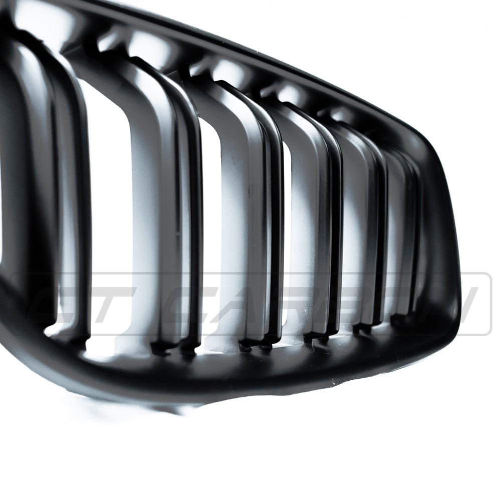 BLAK BY CT GRILLE BMW 3 SERIES F30 MATTE BLACK DOUBLE SLAT GRILLES