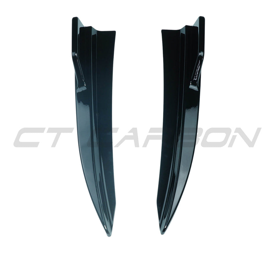 BMW 3 SERIES G20 2018+ GLOSS BLACK REAR BUMPER CORNERS