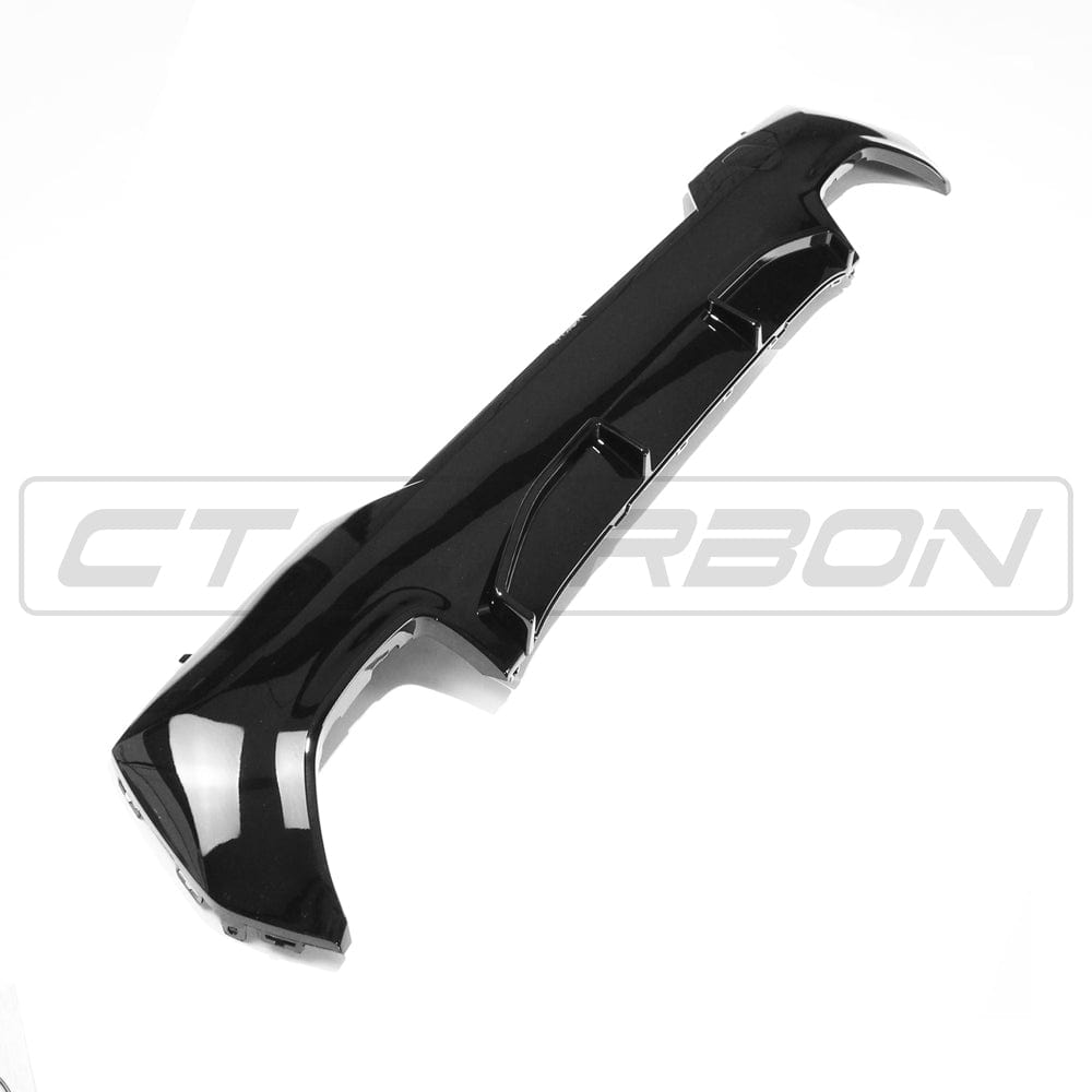 BLAK BY CT Spoiler BMW 4 SERIES G26 GLOSS BLACK DIFFUSER 440i ONLY - MP STYLE