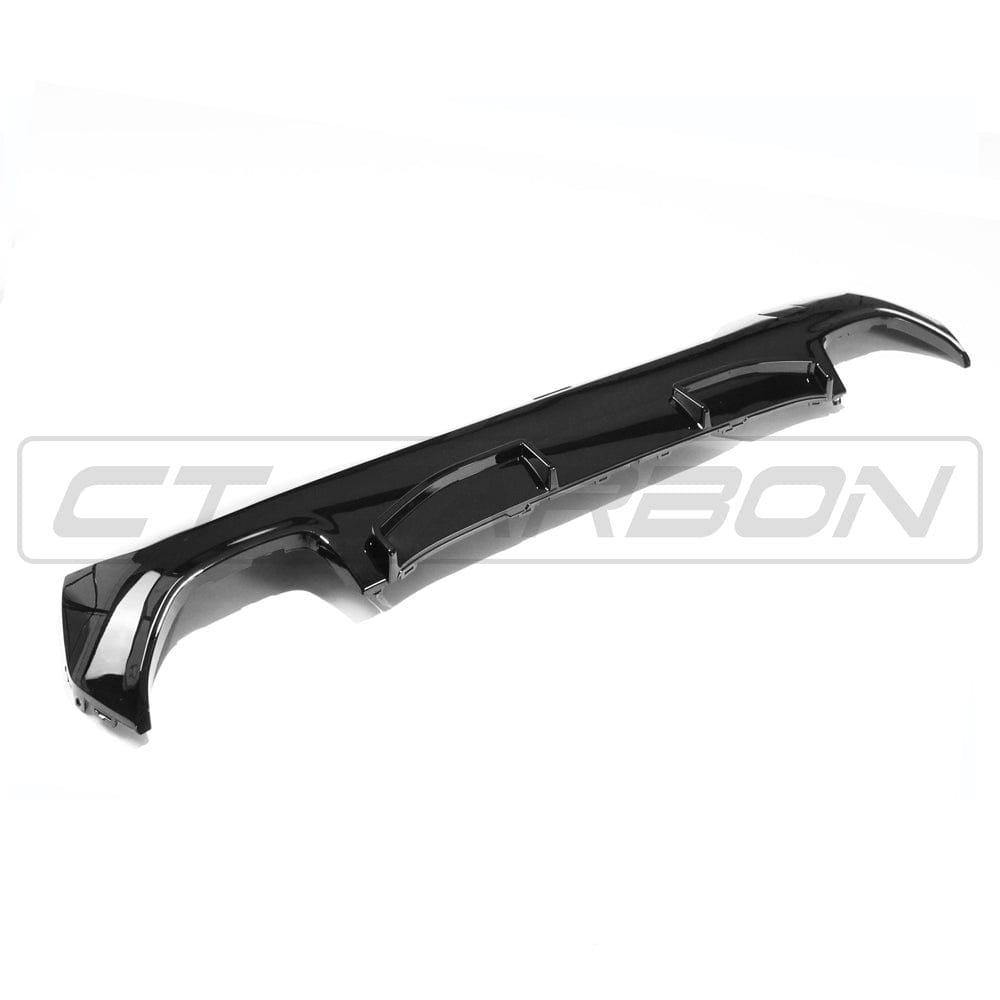 BLAK BY CT Spoiler BMW 4 SERIES G26 GLOSS BLACK DIFFUSER 440i ONLY - MP STYLE