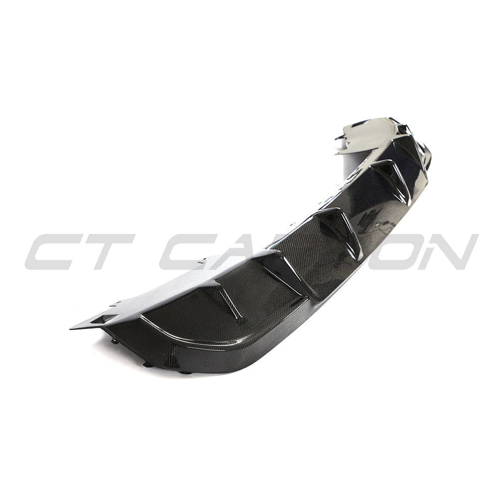 BMW 4 SERIES G26 i4 CARBON FIBRE DIFFUSER-Diffuser-CT CARBON-CT Carbon - High-quality carbon fiber and gloss black aerodynamic parts for premium sports and luxury vehicles.
