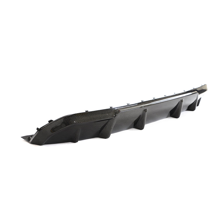 BMW 4 SERIES G26 i4 CARBON FIBRE DIFFUSER-Diffuser-CT CARBON-CT Carbon - High-quality carbon fiber and gloss black aerodynamic parts for premium sports and luxury vehicles.