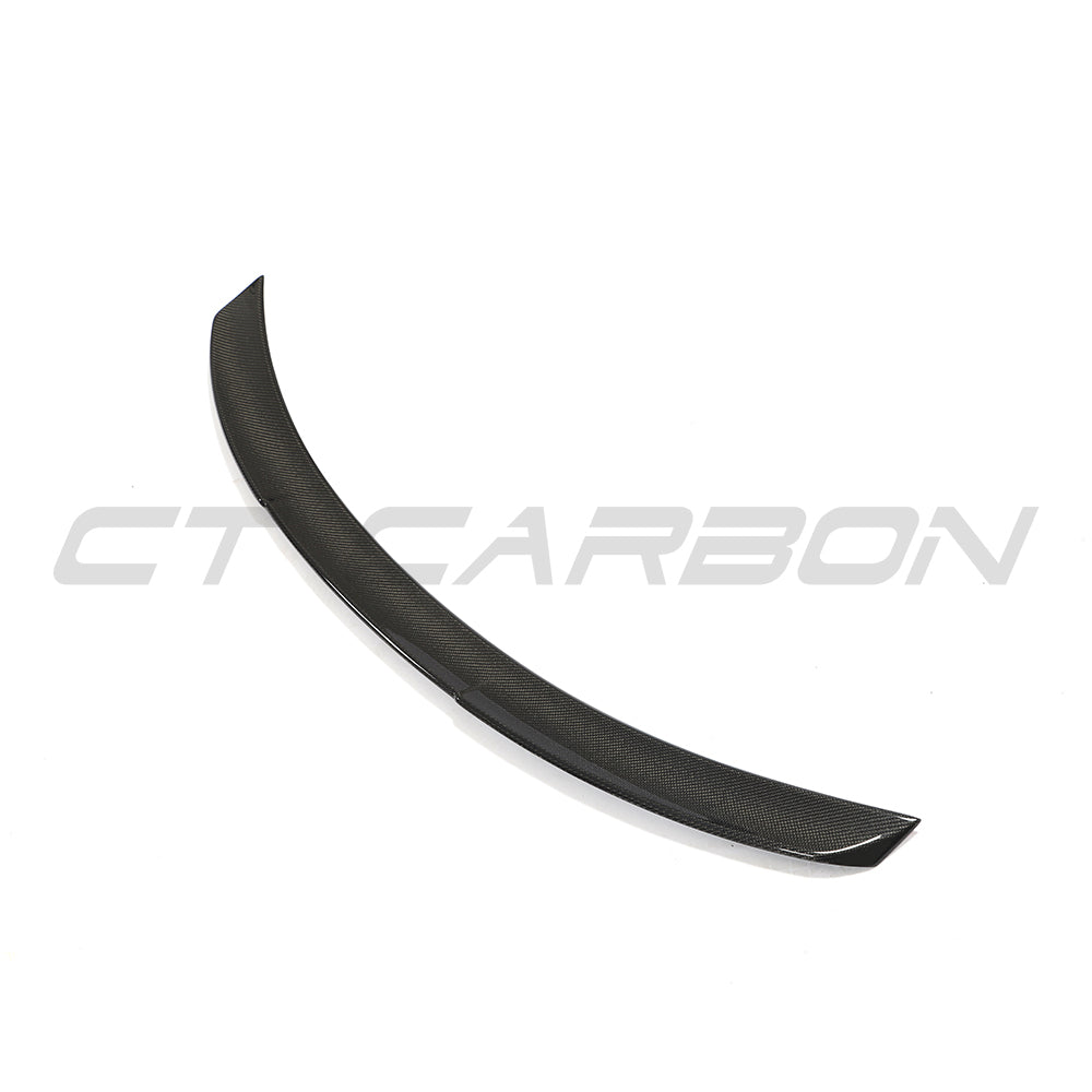 BMW 4 SERIES G26 & i4 CARBON FIBRE SPOILER - M4 STYLE-Spoiler-CT CARBON-CT Carbon - High-quality carbon fiber and gloss black aerodynamic parts for premium sports and luxury vehicles.