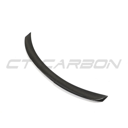 BMW 4 SERIES G26 & i4 CARBON FIBRE SPOILER - M4 STYLE-Spoiler-CT CARBON-CT Carbon - High-quality carbon fiber and gloss black aerodynamic parts for premium sports and luxury vehicles.