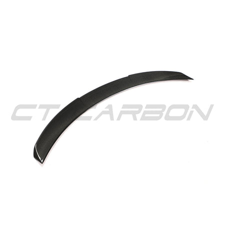 BMW 4 SERIES G26 & i4 CARBON FIBRE SPOILER - M4 STYLE-Spoiler-CT CARBON-CT Carbon - High-quality carbon fiber and gloss black aerodynamic parts for premium sports and luxury vehicles.