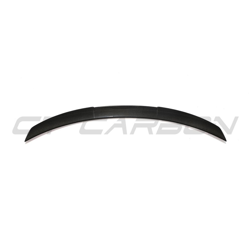 BMW 4 SERIES G26 & i4 CARBON FIBRE SPOILER - M4 STYLE-Spoiler-CT CARBON-CT Carbon - High-quality carbon fiber and gloss black aerodynamic parts for premium sports and luxury vehicles.