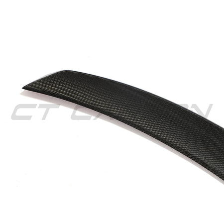 BMW 4 SERIES G26 & i4 CARBON FIBRE SPOILER - M4 STYLE-Spoiler-CT CARBON-CT Carbon - High-quality carbon fiber and gloss black aerodynamic parts for premium sports and luxury vehicles.