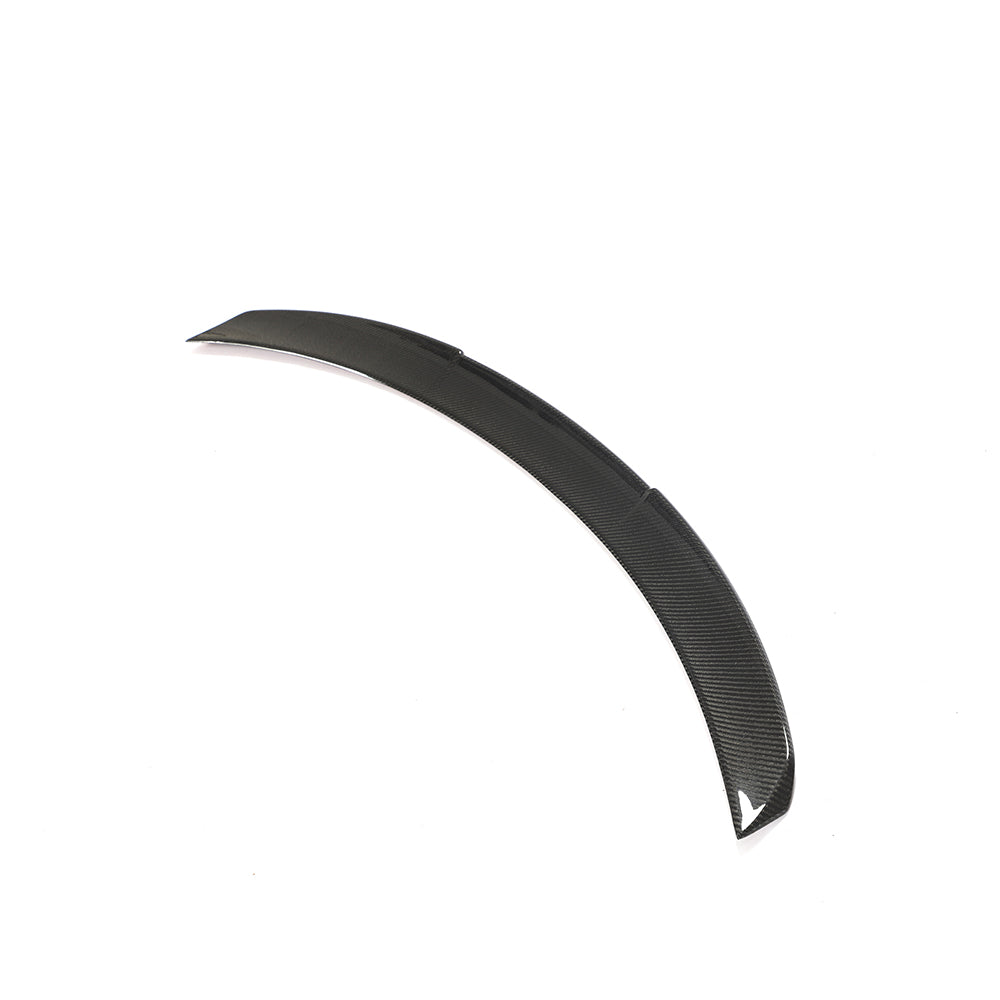 BMW 4 SERIES G26 & i4 CARBON FIBRE SPOILER - M4 STYLE-Spoiler-CT CARBON-CT Carbon - High-quality carbon fiber and gloss black aerodynamic parts for premium sports and luxury vehicles.
