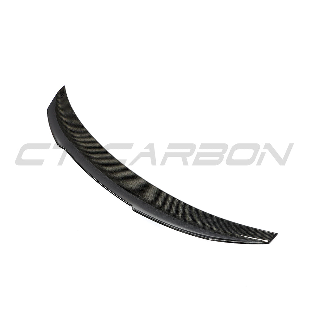 BMW 4 SERIES G26 & i4 CARBON FIBRE SPOILER - PS STYLE-Spoiler-CT CARBON-CT Carbon - High-quality carbon fiber and gloss black aerodynamic parts for premium sports and luxury vehicles.