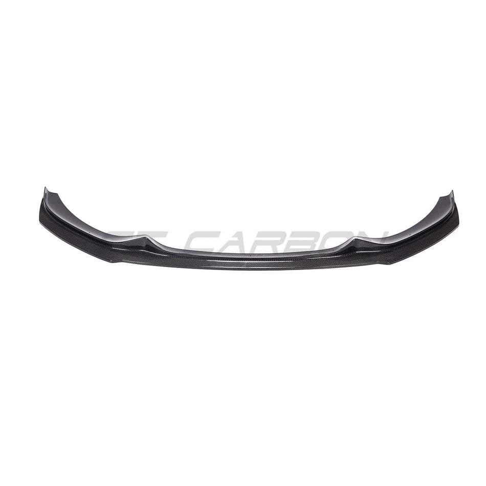 BMW F20 & F21 1 SERIES LCI 2015-2019 CARBON FIBRE SPLITTER-Splitter-CT CARBON-CT Carbon - High-quality carbon fiber and gloss black aerodynamic parts for premium sports and luxury vehicles.