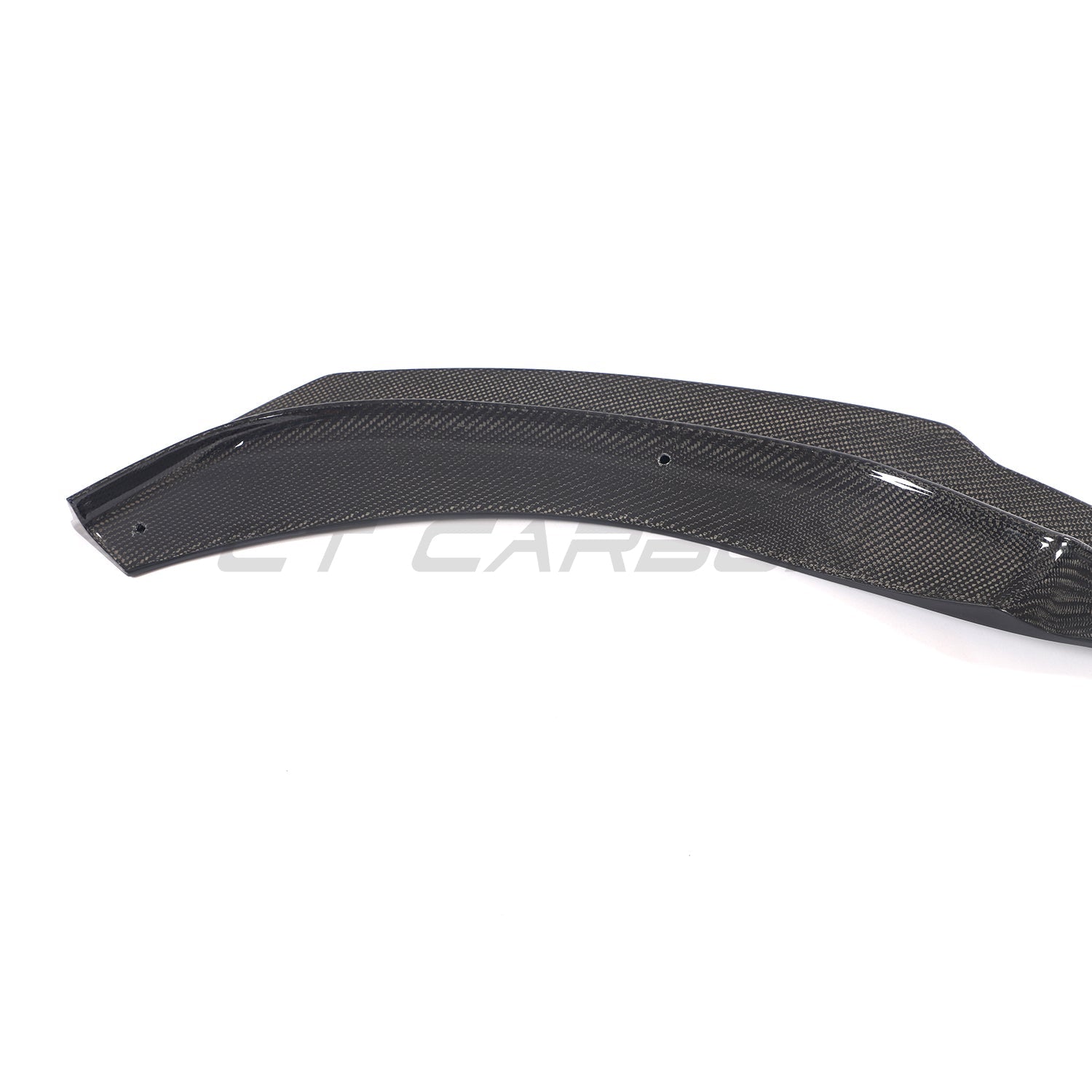 BMW F20 & F21 1 SERIES LCI 2015-2019 CARBON FIBRE SPLITTER-Splitter-CT CARBON-CT Carbon - High-quality carbon fiber and gloss black aerodynamic parts for premium sports and luxury vehicles.