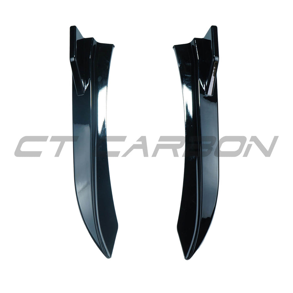 BMW F30/F31 3 SERIES GLOSS BLACK REAR BUMPER CORNERS