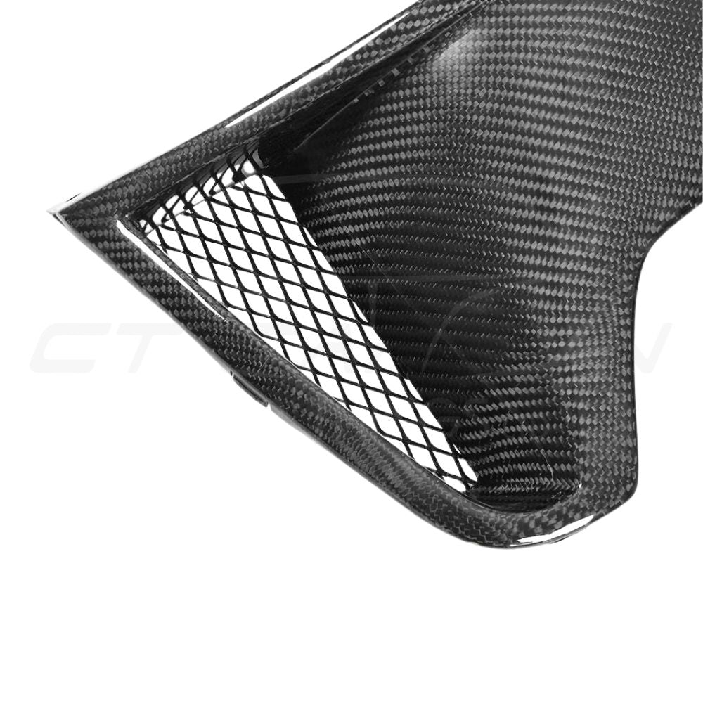BMW F36 4 SERIES COUPE FULL CARBON FIBRE KIT - MP STYLE-Kit-CT CARBON-CT Carbon - High-quality carbon fiber and gloss black aerodynamic parts for premium sports and luxury vehicles.