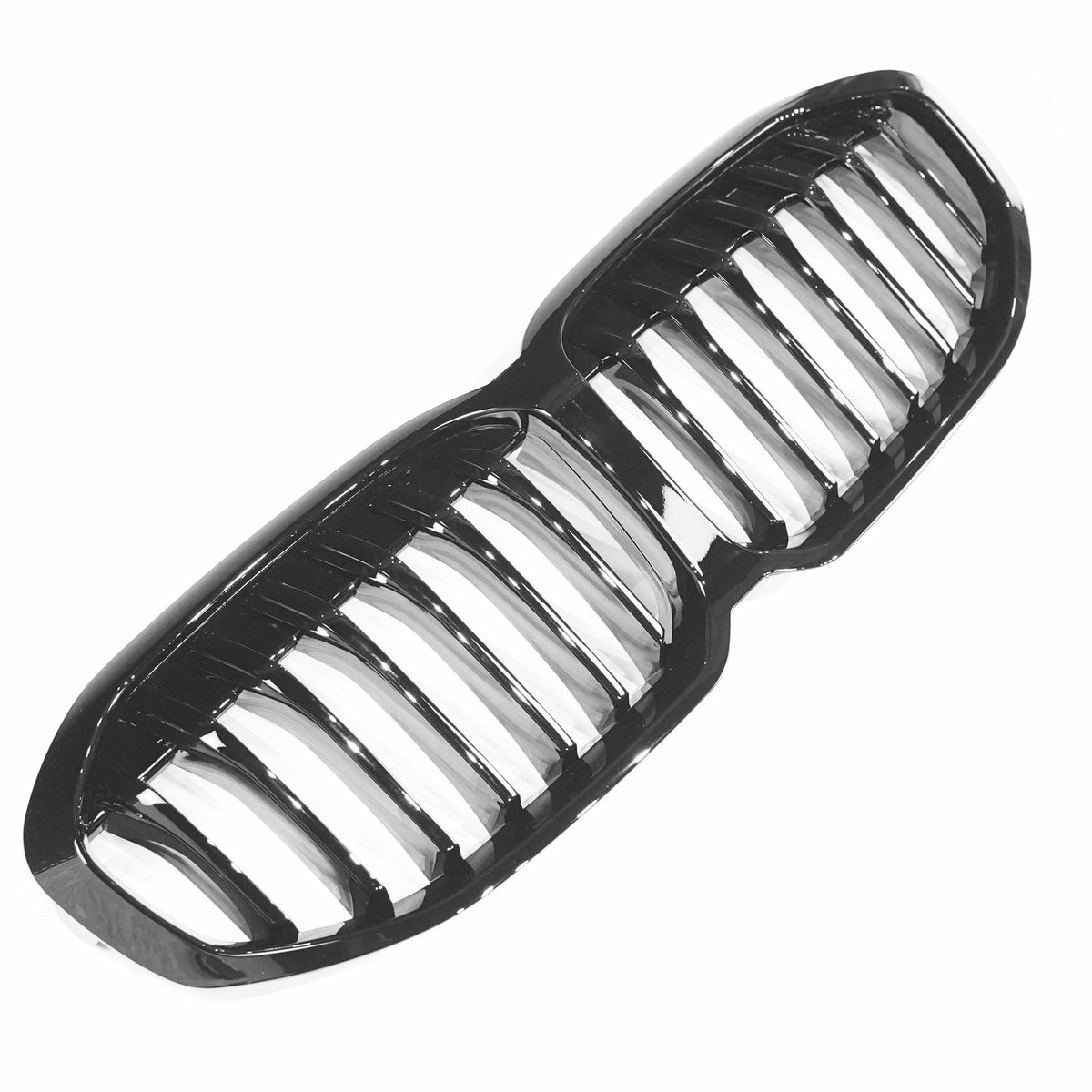 BLAK BY CT GRILLE BMW F40 1 SERIES GLOSS BLACK SINGLE SLAT GRILLE - BLAK BY CT CARBON