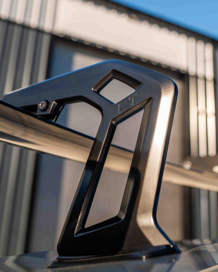 BMW F80 M3 & F30 3 SERIES CARBON FIBRE SWAN NECK WING - CT DESIGN-Spoiler-CT CARBON-CT Carbon - High-quality carbon fiber and gloss black aerodynamic parts for premium sports and luxury vehicles.