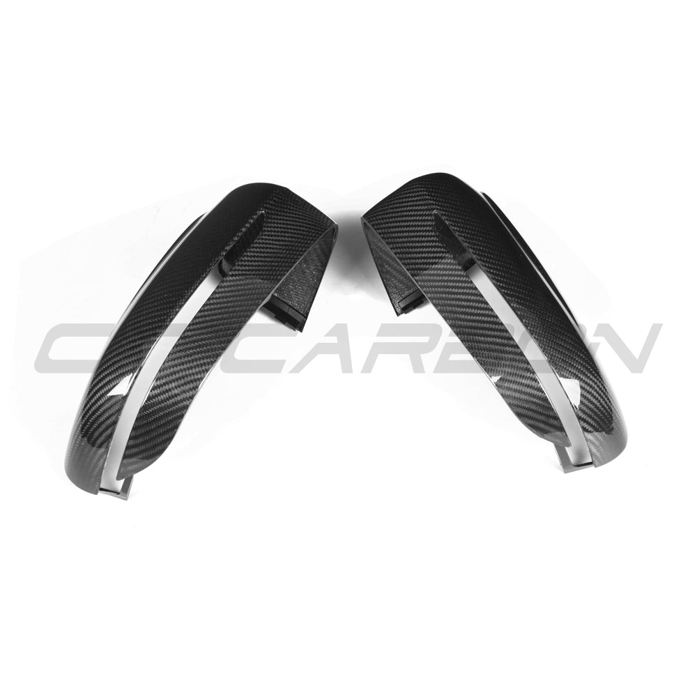 BMW F90 M5 2018-2023 PRE-PREG CARBON FIBRE MIRRORS (LHD ONLY)-Accessories-CT CARBON-CT Carbon - High-quality carbon fiber and gloss black aerodynamic parts for premium sports and luxury vehicles.