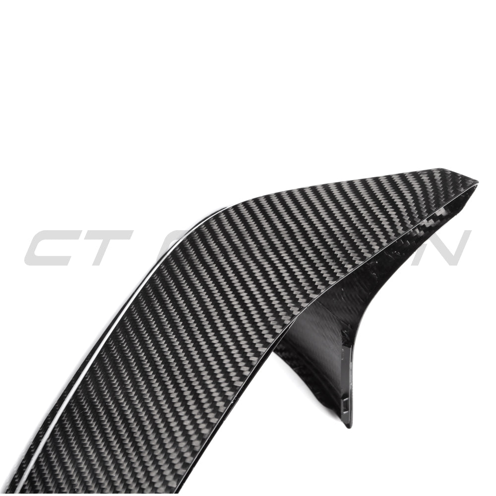 BMW F90 M5 2018-2023 PRE-PREG CARBON FIBRE MIRRORS (RHD ONLY)-Accessories-CT CARBON-CT Carbon - High-quality carbon fiber and gloss black aerodynamic parts for premium sports and luxury vehicles.