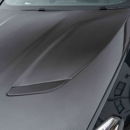 BMW F90 M5 & G30 5 SERIES CARBON FIBRE BONNET-Bonnet-CT CARBON-CT Carbon - High-quality carbon fiber and gloss black aerodynamic parts for premium sports and luxury vehicles.