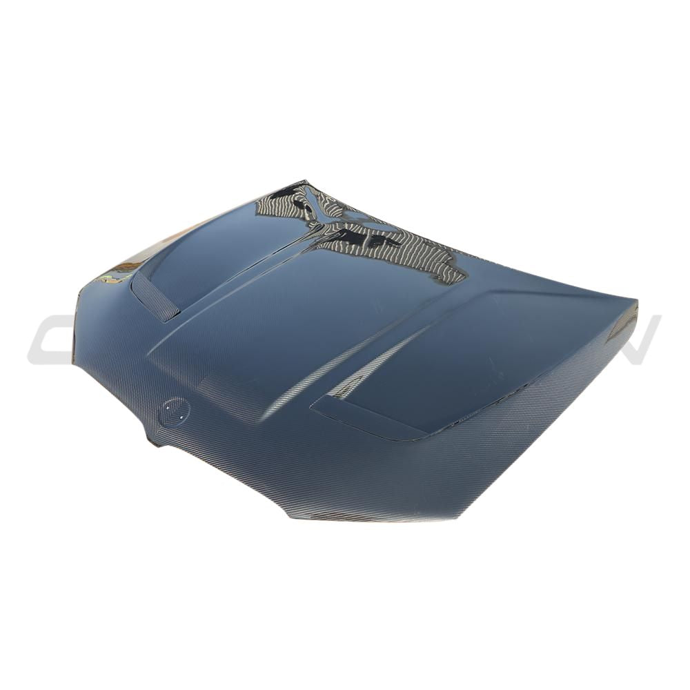 BMW F90 M5 & G30 5 SERIES CARBON FIBRE BONNET-Bonnet-CT CARBON-CT Carbon - High-quality carbon fiber and gloss black aerodynamic parts for premium sports and luxury vehicles.