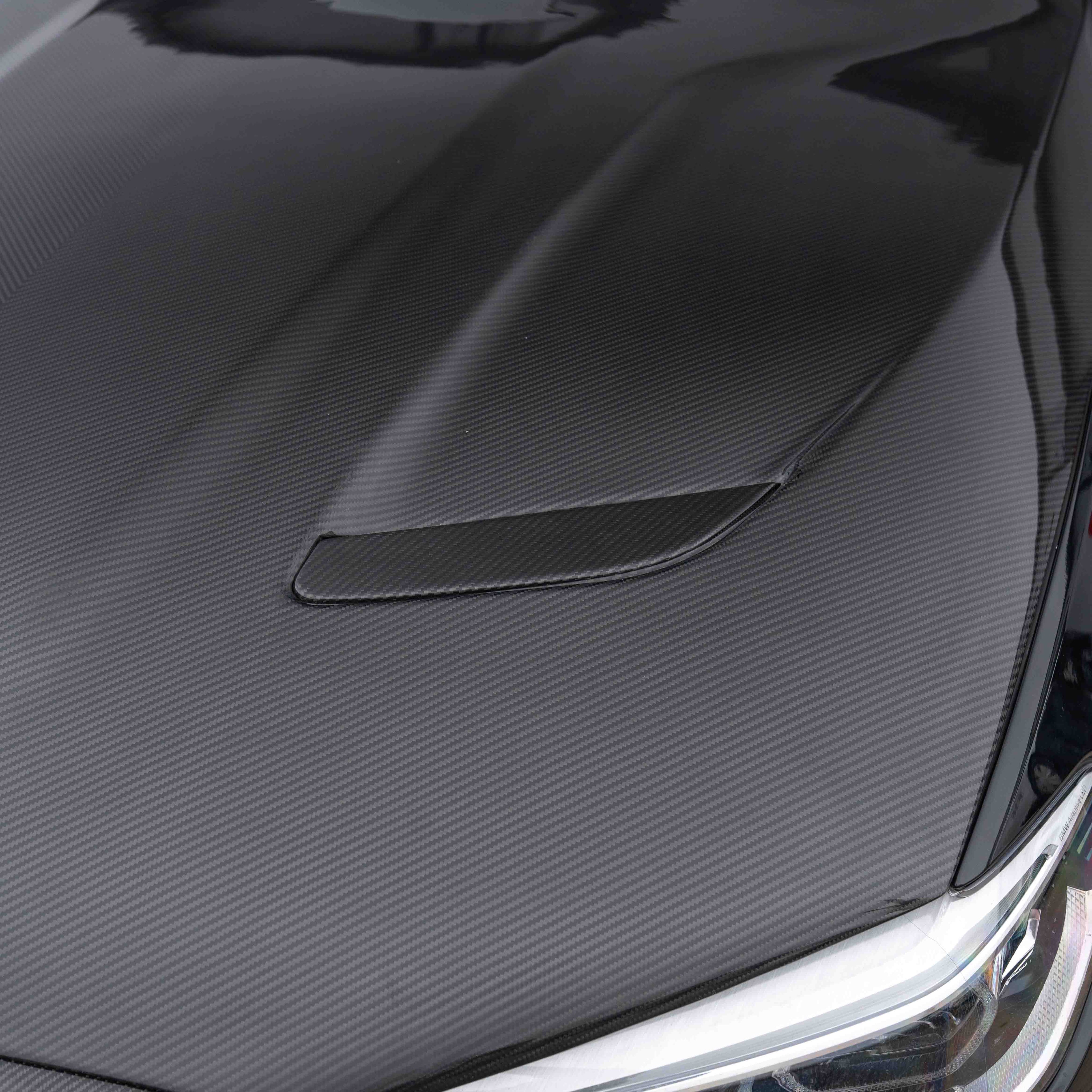 BMW F90 M5 & G30 5 SERIES CARBON FIBRE BONNET-Bonnet-CT CARBON-CT Carbon - High-quality carbon fiber and gloss black aerodynamic parts for premium sports and luxury vehicles.