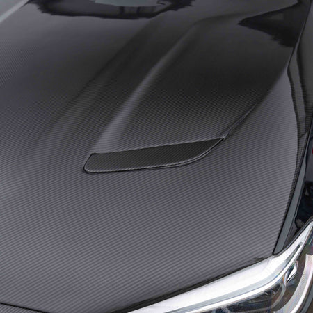BMW F90 M5 & G30 5 SERIES CARBON FIBRE BONNET-Bonnet-CT CARBON-CT Carbon - High-quality carbon fiber and gloss black aerodynamic parts for premium sports and luxury vehicles.