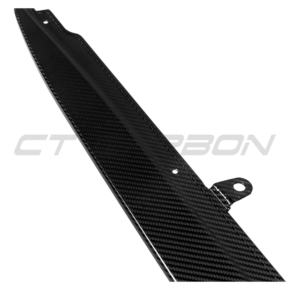 BMW F90 M5 & G30/G31 5 SERIES 2016-2024 PRE-PREG CARBON FIBRE SIDE SKIRTS-Side Skirts-CT CARBON-CT Carbon - High-quality carbon fiber and gloss black aerodynamic parts for premium sports and luxury vehicles.