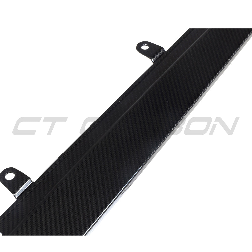 BMW F90 M5 & G30/G31 5 SERIES 2016-2024 PRE-PREG CARBON FIBRE SIDE SKIRTS-Side Skirts-CT CARBON-CT Carbon - High-quality carbon fiber and gloss black aerodynamic parts for premium sports and luxury vehicles.
