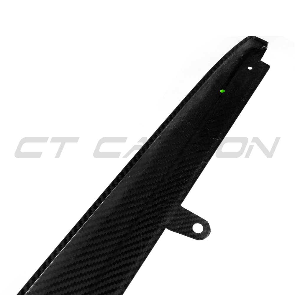 BMW F90 M5 & G30/G31 5 SERIES 2016-2024 PRE-PREG CARBON FIBRE SIDE SKIRTS-Side Skirts-CT CARBON-CT Carbon - High-quality carbon fiber and gloss black aerodynamic parts for premium sports and luxury vehicles.