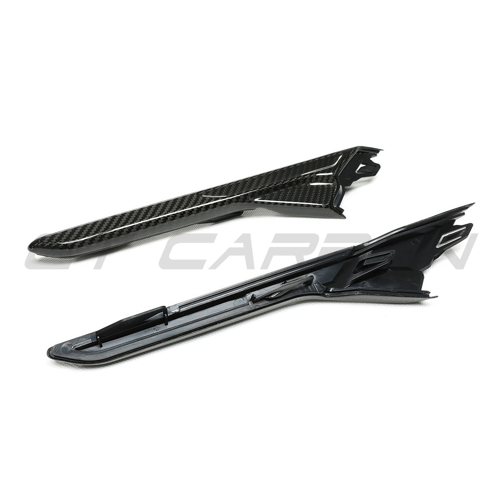 BMW F90 M5 & M5C COMPETITION CARBON FIBRE FENDER TRIM-Accessories-CT CARBON-CT Carbon - High-quality carbon fiber and gloss black aerodynamic parts for premium sports and luxury vehicles.