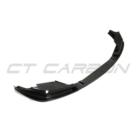 BMW F90 M5 & M5C LCI CARBON FIBRE SPLITTER - 3D STYLE-Splitter-CT CARBON-CT Carbon - High-quality carbon fiber and gloss black aerodynamic parts for premium sports and luxury vehicles.