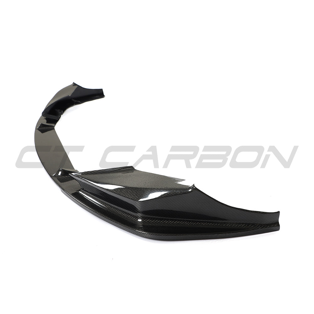 BMW F90 M5 & M5C LCI CARBON FIBRE SPLITTER - 3D STYLE-Splitter-CT CARBON-CT Carbon - High-quality carbon fiber and gloss black aerodynamic parts for premium sports and luxury vehicles.