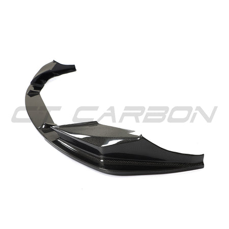 BMW F90 M5 & M5C LCI CARBON FIBRE SPLITTER - 3D STYLE-Splitter-CT CARBON-CT Carbon - High-quality carbon fiber and gloss black aerodynamic parts for premium sports and luxury vehicles.