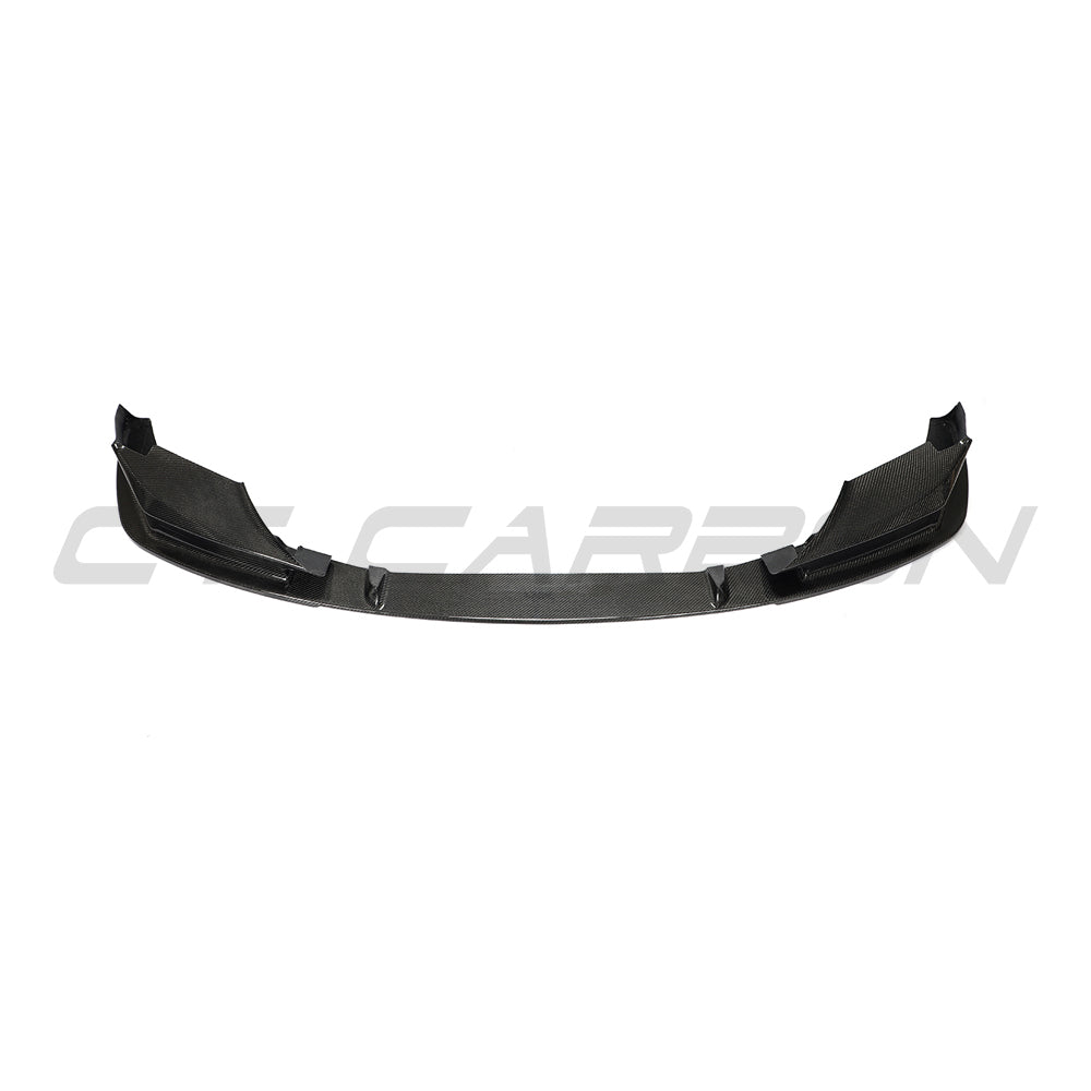 BMW F90 M5 & M5C LCI CARBON FIBRE SPLITTER - 3D STYLE-Splitter-CT CARBON-CT Carbon - High-quality carbon fiber and gloss black aerodynamic parts for premium sports and luxury vehicles.