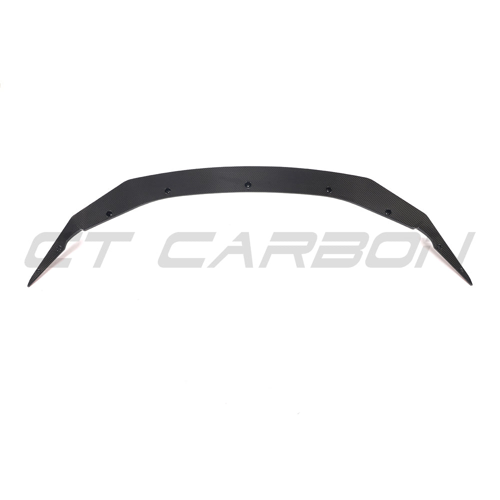 BMW F90 M5 & M5C LCI CARBON FIBRE SPLITTER - GTS-Splitter-CT CARBON-CT Carbon - High-quality carbon fiber and gloss black aerodynamic parts for premium sports and luxury vehicles.